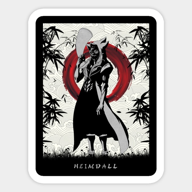Heimdall Sticker by Izdihaarr